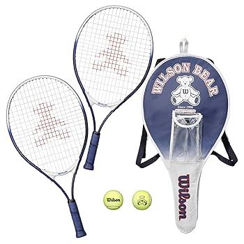 Amazon.co.jp: Wilson(ウイルソン) テニス ラケット セット ベア